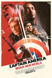 Poster to the movie "Captain America: Brave New World" #907781