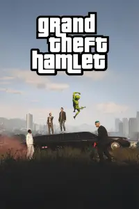 Poster to the movie "Grand Theft Hamlet" #656645