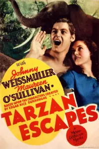 Poster to the movie "Tarzan Escapes" #709186