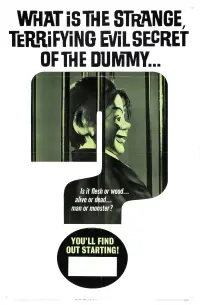 Poster to the movie "Devil Doll" #1084527