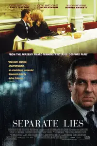 Poster to the movie "Separate Lies" #1226831