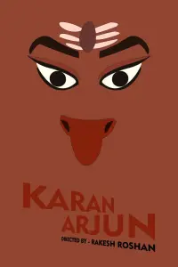 Poster to the movie "Karan Arjun" #783880