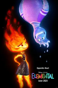 Poster to the movie "Elemental" #2966