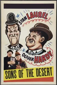 Poster to the movie "Sons of the Desert" #1041988