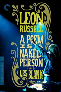 Poster to the movie "A Poem Is a Naked Person" #1081282