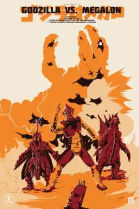 Poster to the movie "Godzilla vs. Megalon" #1117305