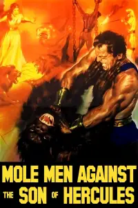 Poster to the movie "Mole Men Against the Son of Hercules" #1149218
