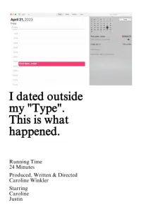 Poster to the movie "I dated outside my „Type“. This is what happened." #735891