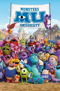 Poster to the movie "Monsters University" #652160