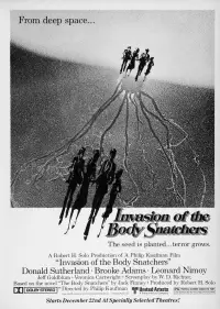 Poster to the movie "Invasion of the Body Snatchers" #1028596