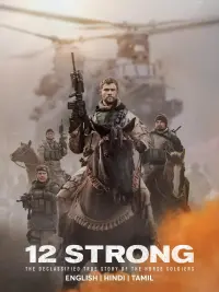 Poster to the movie "12 Strong" #796773