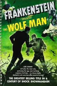 Poster to the movie "Frankenstein Meets the Wolf Man" #974984