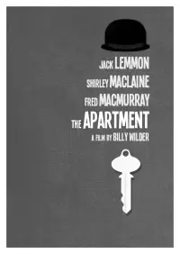 Poster to the movie "The Apartment" #701264