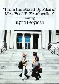 Poster to the movie "From the Mixed-Up Files of Mrs. Basil E. Frankweiler" #1135646