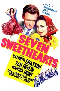 Poster to the movie "Seven Sweethearts" #1092153
