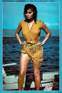 Poster to the movie "Boy on a Dolphin" #796576