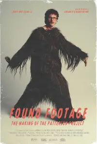 Poster to the movie "Found Footage: The Making of the Patterson Project" #973032
