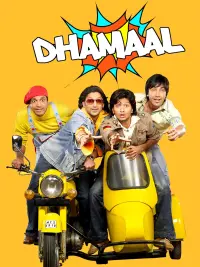 Poster to the movie "Dhamaal" #825444