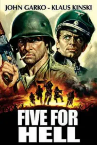 Poster to the movie "Five for Hell" #1116405