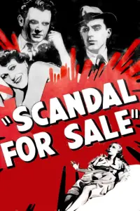 Poster to the movie "Scandal for Sale" #1082596