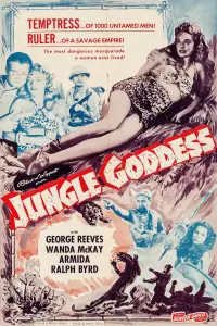 Poster to the movie "Jungle Goddess" #743889