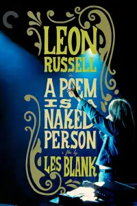 Poster to the movie "A Poem Is a Naked Person" #1081279