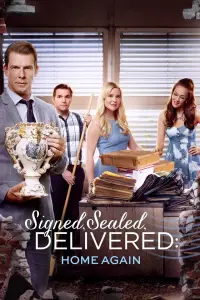 Poster to the movie "Signed, Sealed, Delivered: Home Again" #1144804