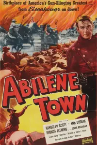 Poster to the movie "Abilene Town" #709079