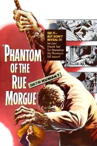 Poster to the movie "Phantom of the Rue Morgue" #1002237