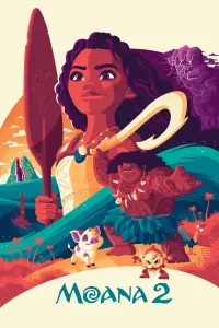 Poster to the movie "Moana 2" #901900
