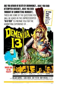 Poster to the movie "Dementia 13" #897173