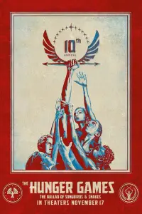 Poster to the movie "The Hunger Games: The Ballad of Songbirds & Snakes" #591576