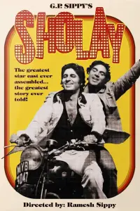 Poster to the movie "Sholay" #1047132