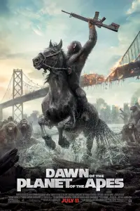 Poster to the movie "Dawn of the Planet of the Apes" #921914