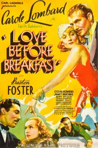 Poster to the movie "Love Before Breakfast" #998888