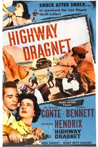 Poster to the movie "Highway Dragnet" #1162012