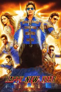 Poster to the movie "Happy New Year" #715325