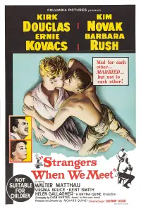 Poster to the movie "Strangers When We Meet" #1083470