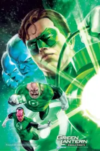 Poster to the movie "Green Lantern: Emerald Knights" #996017