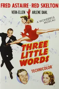Poster to the movie "Three Little Words" #1152711