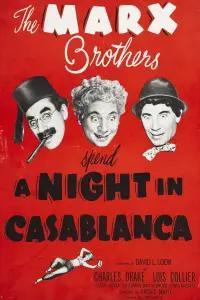 Poster to the movie "A Night in Casablanca" #974068
