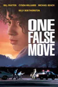 Poster to the movie "One False Move" #973206
