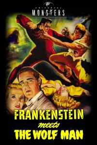 Poster to the movie "Frankenstein Meets the Wolf Man" #974992