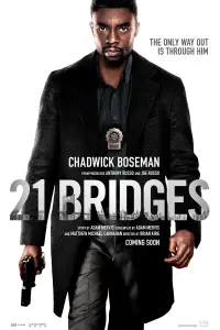 Poster to the movie "21 Bridges" #950377