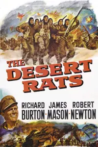 Poster to the movie "The Desert Rats" #1238441