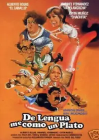 Poster to the movie "De lengua, me como un plato" #1046195