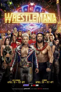Poster to the movie "WrestleMania 41: Saturday" #653141