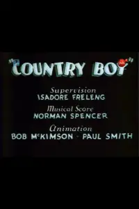 Poster to the movie "Country Boy" #1175190