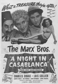 Poster to the movie "A Night in Casablanca" #974069