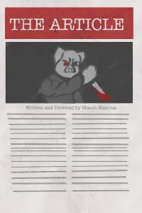 Poster to the movie "The Article" #770546